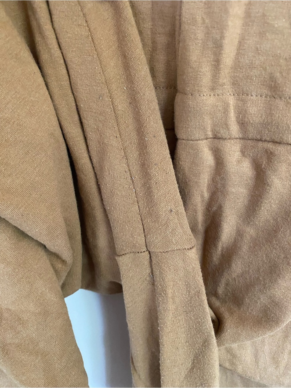 Smash + Tess Camel Brown Hooded Romper - Picture 4 of 5